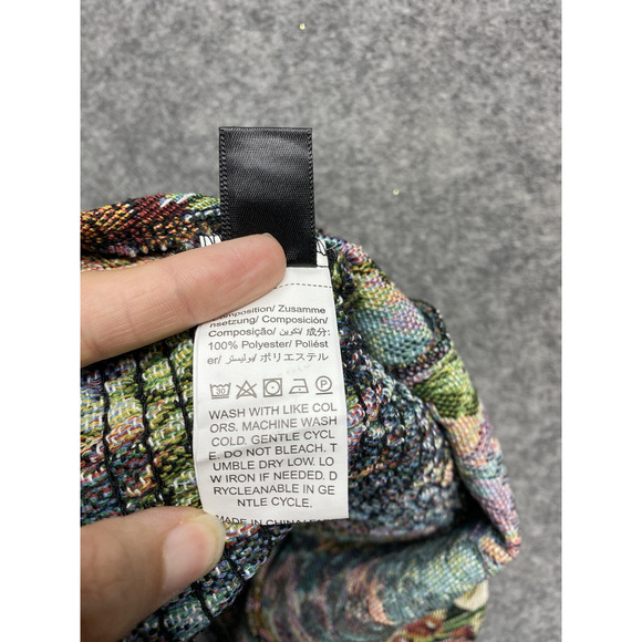 Top Womens Large Floral Tapestry Bustier Corset Crop Tank Cami Multicolor - Picture 7 of 9